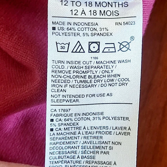 NWOT Janie and Jack Dainty Berry Ponte Collared Dress w/ Diaper Cover – 12–18M - Picture 10 of 10